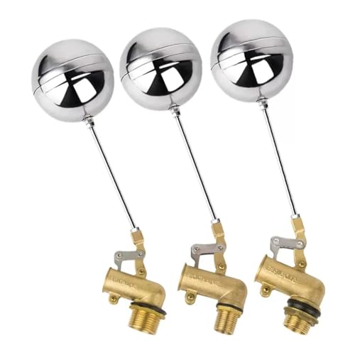 1 Stück 1/2" 3/4" 1" Kupfer 90 ° Winkel-Schwimmerventil, spezielles Schwimmerventil for Wassertank/Eimer/Turm/Kühlturm(3/4")(1/2") von ZOOPH