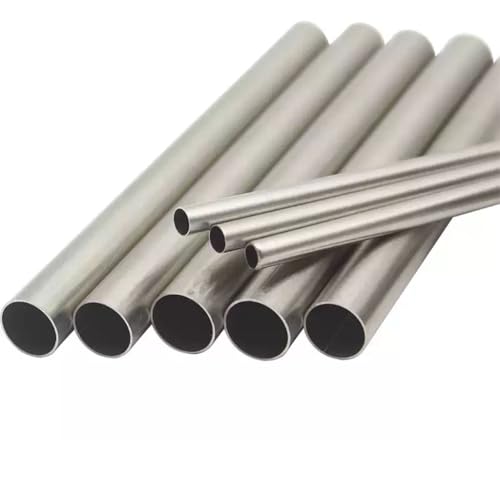 Edelstahl Rundrohr, 2 Stück 304 nahtloses Edelstahl Kapillarrohr OD 8mm 10 11 12mm 250mm Rundkabel Metallrohr (OD12 x ID7 mm)(OD8x ID7mm) von ZOOPH