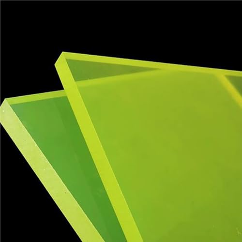 Hochwertige Industriegummiplatte, 1 Stück elastische Polyurethan-Gummiplatte, PU-Dämpfungskissenplatte, große Kunststoffplatte, Polycarbonat-Kunststoffplatte (300 x 300 mm x 4 mm)(250X250MMX2MM) von ZOOPH