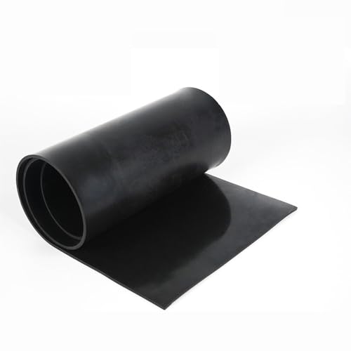 Hochwertige Industriegummiplatte, FPM-Gummiplatte, Fluorgummimatte, Fluorkautschuköl, hitzebeständig, säure- und basenbeständig, FKM-Gummiplatte, 1 Stück (200 mm x 200 mm x 1 mm)(100mmx100mmx5mm) von ZOOPH