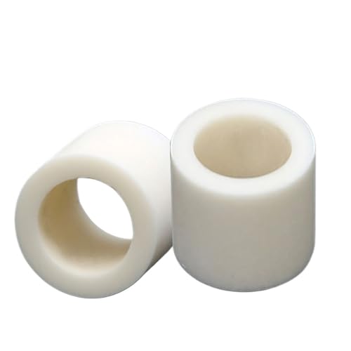 Industrielle Keramik-Isolierstäbe, 10 Stück Aluminiumoxid-Keramikrohr-Abstandshalter-Porzellanrohr, Korund-Isolierporzellanbuchse, Thermoelement-Schutzrohr (6 x 10 x 20 mm)(0.6X1X20mm) von ZOOPH