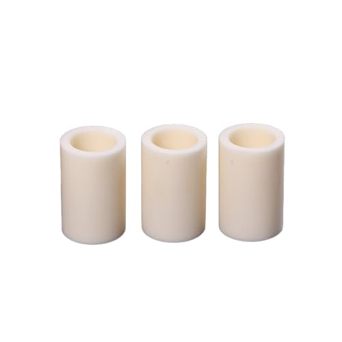 Industrielle Keramik-Isolierstäbe, 20 Stück hohle Keramikrohre, Aluminiumoxid-Keramikrohre, Thermoelementschutz, hochtemperaturbeständiges Isolierrohr (0,6 x 1 x 10 mm)(6X9X10mm) von ZOOPH