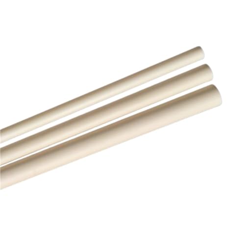 Industrielle Keramik-Isolierstäbe, 3-teiliges hohles Keramikrohr, hochtemperaturbeständiges Rohr, Aluminiumoxid-Thermoelement-Schutzrohr (6 x 10 x 100 mm)(5X8X100mm) von ZOOPH