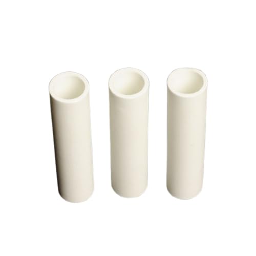 Industrielle Keramik-Isolierstäbe, 4 Stück Keramikrohr, Aluminiumoxid-Isolierung, Thermoelement-Schutz, Keramikrohr, Aluminiumoxid-Porzellanrohr (0,25 x 0,8 x 100 mm) (5 x 8 x 100 mm) von ZOOPH
