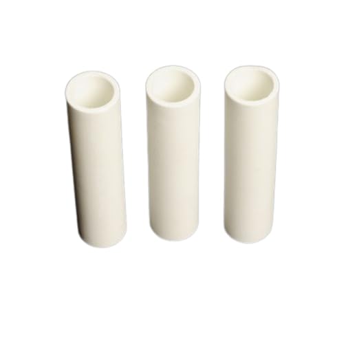Industrielle Keramik-Isolierstäbe, 4-teiliges Keramikrohr, Aluminiumoxid-Keramikrohr, Thermoelementschutz, hochtemperaturbeständiger Hohlraum (5 x 7 x 100 mm)(0.6x1x100mm) von ZOOPH
