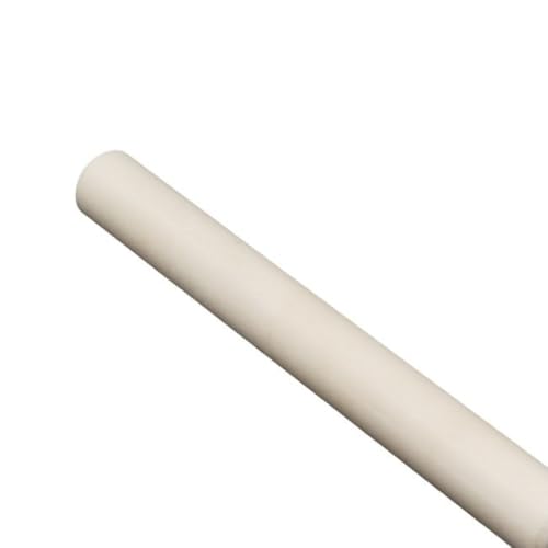 Industrielle Keramik-Isolierstäbe, gleichmäßige Spannungsverteilung, Aluminiumoxid-Keramikrohr, 2 Löcher, Außendurchmesser 1–8 mm, Doppellöcher, bearbeitbares Keramikrohr, 1 Stück (5,5 x 1,5 x 250 mm von ZOOPH