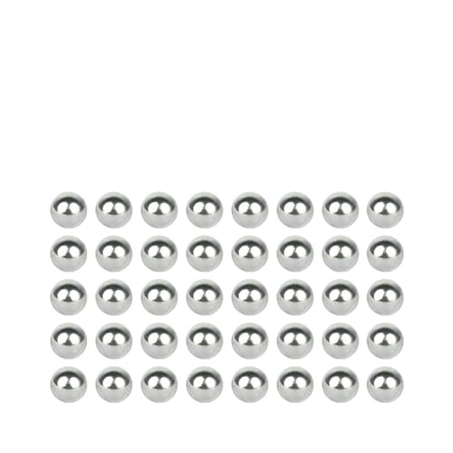 Präzisionskugeln aus Edelstahl, Durchmesser 1/4 1/8 3/8 3/16 5/16 5/32 Zoll, 5 mm, 6 mm, for Mountainbikes, Fahrräder, Roller, for Industriezubehör(7.938mm 40pcs B2G) von ZOOPH
