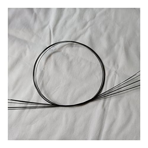 Premium-Fiberglasstäbe, 6 Stück schwarze Glasfaserstäbe, Länge 1000 mm, Glasfaserstäbe, elastische Fiberglas-Isolierstäbe (Größe: 6 Stück, 1 x 1000 mm)(1.2x1000mm) von ZOOPH