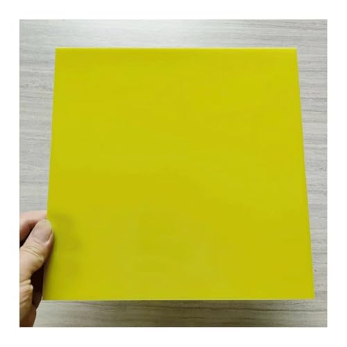 Premium-Glasfaserplatte, 3240 FR-4-Harzplatte aus Glasfaser, for antistatische FR4-Glasfaserplatten, gelbe Epoxidplatte (150 mm x 100 mm)(300MM x 300MM) von ZOOPH