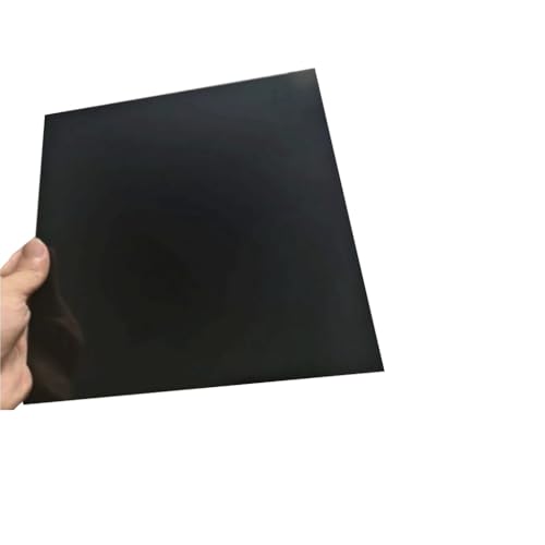 Premium-Glasfaserplatte, schwarze Glasfaser-Vorlagenplatte, G10-Epoxidglasfaser, FR4-Glasfaserplatte, for abnehmbare Plattform-Vorlagenplatten for 3D-Drucker (235 mm x 235 mm)(250MM x 250MM) von ZOOPH