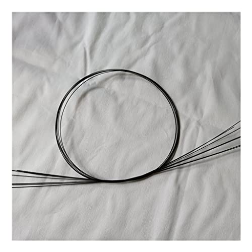 Premium-Glasfaserstäbe, 5 Stück schwarze Glasfaserstäbe, elastische Isolierstäbe aus Fiberglas (Farbe: 5 Stück 1,2 x 2000 mm) von ZOOPH