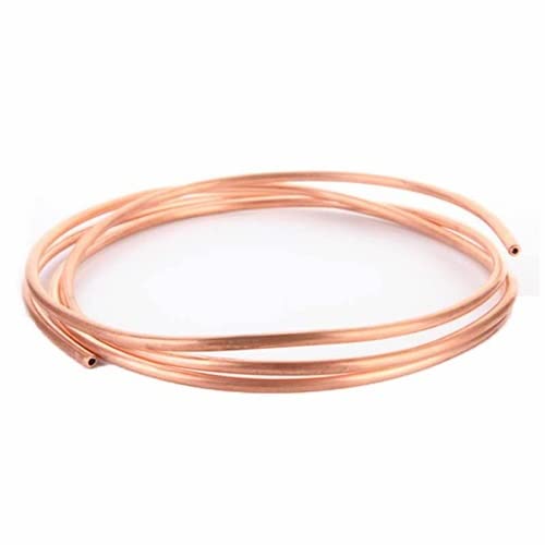 Premium-Kupferrohre, weiche Kupferrohr-Kupferspule, for den Bau von Modell-Klimaanlagenrohren, rote Kupferrohrschläuche (Farbe: 2 m, Größe: 10 x 1 mm)(0.5m,2.5x0.6mm) von ZOOPH