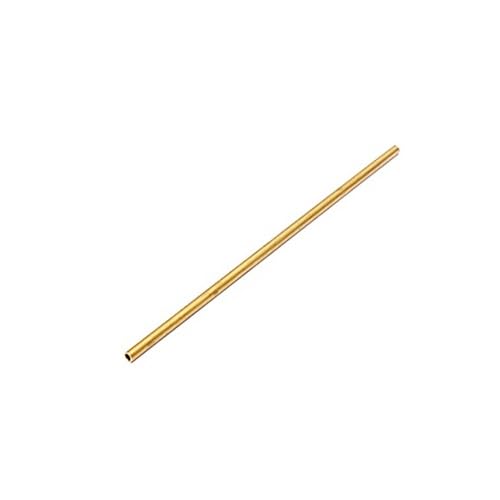 Premium-Messingrohre, 1 Stück Messing-Rundrohr, 500 mm langes nahtloses gerades Rohr (5 x 3 x 500 mm)(6x4x500mm) von ZOOPH