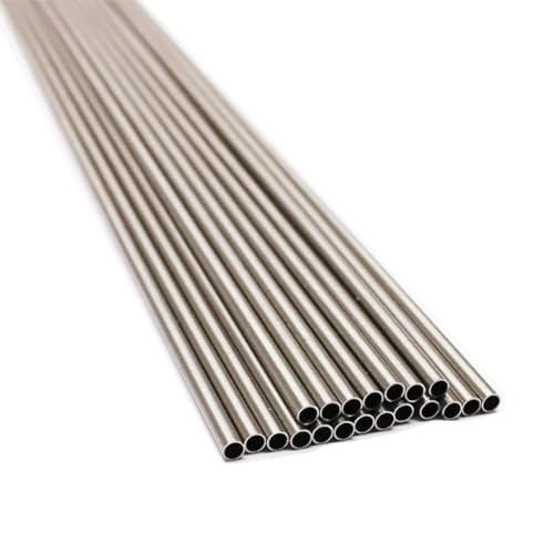 Rundrohr aus Edelstahl, 304 Edelstahlrohre, 250 mm runde Kapillarrohre, 15 mm 16 17 18 19 20 21 22 23 24 25 26 27 28 29 30 mm Industriehohlrohre, 1 Stück (15 x 0,5 mm, 1 Stück)(18x2mm 1pc) von ZOOPH