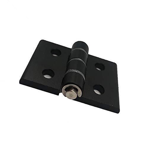 Schrankscharniere, 2 Stück, europäischer Standard, schwarzes Metall, CNC-Aluminium, Möbeltürscharniere for schwere Türbeschläge Schrankscharniere, 2 Stück, europäischer Standard, schwarzes Metall, CNC-Aluminium, Möbeltürscharniere for schwere Türbeschläge von ZOOPH