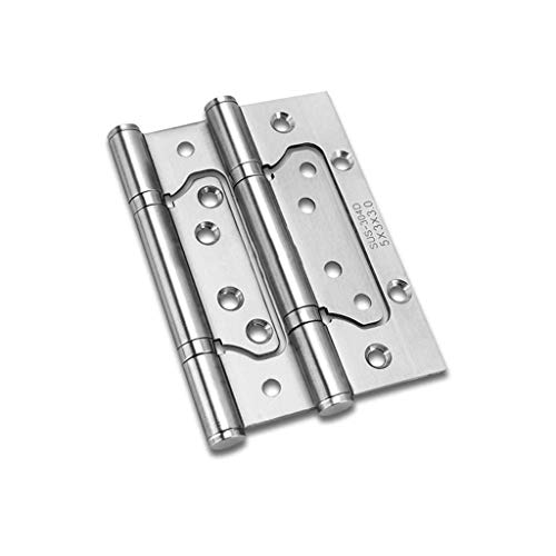 Schrankscharniere, 2 Stück, neues Möbelzubehör, 10,2 cm, 12,7 cm, frei geschlitztes Türscharnier, verdickt, geräuschlos, Edelstahl 304 Schrankscharniere, 2 Stück, neues Möbelzubehör, 10,2 cm, 12,7 cm, frei geschlitztes Türscharnier, verdickt, geräuschlos, Edelstahl 304 von ZOOPH