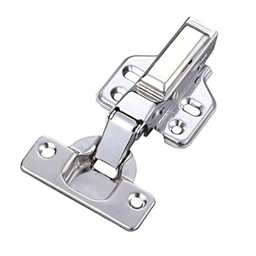 Schrankscharniere, Drehscharnier, Schrankscharnier, hydraulisch, 304 Edelstahl, Möbeltürscharniere, Kupferkern, Schrankdämpfer, Puffer, Soft-Close, 2-teiliges Scharnier-Set Schrankscharniere, Drehscharnier, Schrankscharnier, hydraulisch, 304 Edelstahl, Möbeltürscharniere, Kupferkern, Schrankdämpfer, Puffer, Soft-Close, 2-teiliges Scharnier-Set von ZOOPH