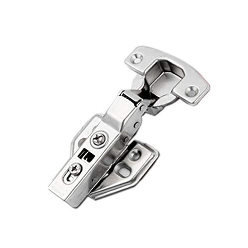 Schrankscharniere, Schranktürscharnier, Eisen, vernickelt, fester hydraulischer Puffer, Dämpfungsscharnier, Schranktürrohrscharnier, stark und robust Schrankscharniere, Schranktürscharnier, Eisen, vernickelt, fester hydraulischer Puffer, Dämpfungsscharnier, Schranktürrohrscharnier, stark und robust von ZOOPH