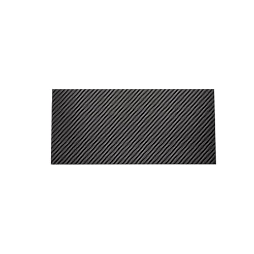 Twill-Gewebe-Kohlefaserplatte/-blatt, 200 x 400 mm 3K reine Kohlefaserplatte, for Rahmenarm, hochharte Verbundwerkstoffe, Laminat-Kohlefaserplatte, Twill-Matt (2,5 mm Twill-Matt)(6.0mm Twill Matte) von ZOOPH