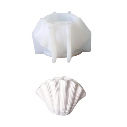 ZORESCOLEO Flexible gestreifte Silikon-Gießformen für Epoxidharz, Beton, Gips, wiederverwendbare Bastelschale mit Detail-Rillen ZORESCOLEO Flexible gestreifte Silikon-Gießformen für Epoxidharz, Beton, Gips, wiederverwendbare Bastelschale mit Detail-Rillen von ZORESCOLEO