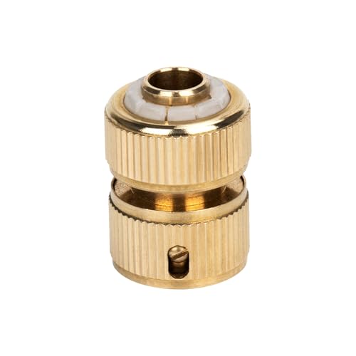 ZORESCOLEO Hochdruck-Messing-Wasserschlauch-Adapter, mehrere Größen, kompatibel, Schnellentriegelungskupplung für Wasserhahn-Rohranschluss im Freien von ZORESCOLEO