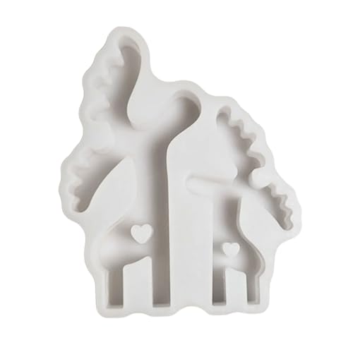 ZORESCOLEO Rentier-Silikonform, Gießformen, Weihnachtselche, Kerzen, Ornamente, Epoxidharz, Kerzenherstellung von ZORESCOLEO