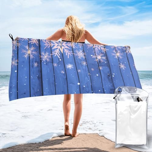 ZORIN Badetuch, schnell trocknend, super saugfähig, tragbar, Badetuch, Stranddecke für Badezimmer, Hotel, Fitness, Yoga, Spa (80 x 160 cm) von ZORIN