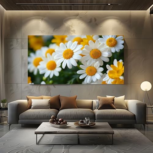 ZORYAN Wandbilder Wohnzimmer Natur Wildblumen Leinwandbilder, Moderne Deko mit Frühling Blumen Kunstdruck Botanisch Pflanze Wanddeko Art Poster Ungerahmt 50x100 cm ZORYAN Wandbilder Wohnzimmer Natur Wildblumen Leinwandbilder, Moderne Deko mit Frühling Blumen Kunstdruck Botanisch Pflanze Wanddeko Art Poster Ungerahmt 50x100 cm von ZORYAN