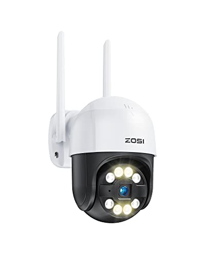 ZOSI 2K Pan/Tilt Überwachungskamera Aussen WLAN, 355°/140° Schwenkbar 3MP IP Kamera mit Plug-in Strom, Automatisch Verfolgung, 2-Wege-Audio, C289 ZOSI 2K Pan/Tilt Überwachungskamera Aussen WLAN, 355°/140° Schwenkbar 3MP IP Kamera mit Plug-in Strom, Automatisch Verfolgung, 2-Wege-Audio, C289 von ZOSI