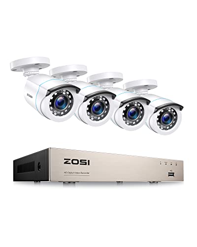 4CH 1080P 2.4MP HD DVR Außenbereich Nachtsicht CCTV-Kameras System Set 