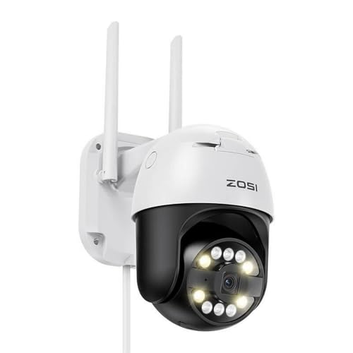 ZOSI IP Outdoor Camera C296 WiFi Pan Tilt 8MP Dual IP66 with 32GB microSD Card ZOSI IP Outdoor Camera C296 WiFi Pan Tilt 8MP Dual IP66 with 32GB microSD Card von ZOSI