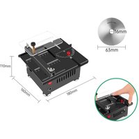 100-W-Multifunktions-Tischschneider mit einstellbarer Geschwindigkeit und Winkel, 16-mm-Sägeblatt, flexibler Welle und Zubehör für Kunststoff, Holz 100-W-Multifunktions-Tischschneider mit einstellbarer Geschwindigkeit und Winkel, 16-mm-Sägeblatt, flexibler Welle und Zubehör für Kunststoff, Holz von ZOTERNEN