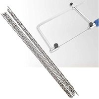 12 Stück Dekupiersägeblätter mit Spiralzähnen aus Metall zum Schneiden von Holz und Kunststoff, Sägen, Schnitzen, kompatibel mit den meisten gängigen 12 Stück Dekupiersägeblätter mit Spiralzähnen aus Metall zum Schneiden von Holz und Kunststoff, Sägen, Schnitzen, kompatibel mit den meisten gängigen von ZOTERNEN