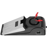 120-dB-Türstopper, Türstopper-Alarmsystem, tragbares keilförmiges Alarmsystem, kleines drahtloses Sicherheitsalarmsystem, Alarmsensor für von ZOTERNEN