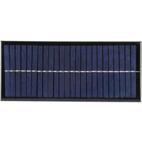 2,5 w 12 v polykristallines Silizium-Solarpanel-Kleber Solarzellen-Batterieladegerät Mini Small Solarpanel-Modul 213 x 92 mm (8,4 x 3,6 Zoll) von ZOTERNEN