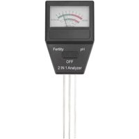 2-in-1-Boden-pH-Messgerät, Bodenfruchtbarkeitstester mit 3 Sonden für Haus, Garten, Rasen, Bauernhof, Innen- und Außenbereich von ZOTERNEN
