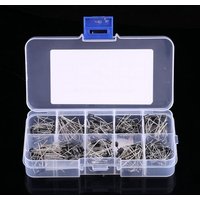 200 stücke 10 Werte Spannungsregler Diode Sortiment Elektronische Kit 1N40011N4007 1N58171N5819 mit Klarsichtbox von ZOTERNEN