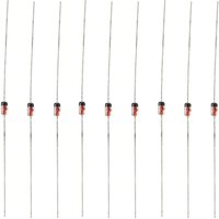 500 Stück Schnellschaltdiode 1N4148, 200 ma 100 v Aluminium-Silizium-Dioden-Sortimentskit Elektronische Komponente von ZOTERNEN