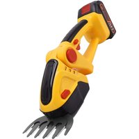 Akku-Grasschere, Mini-tragbarer Akku-Heckenschneider für Rasenflächen (EU-Stecker) von ZOTERNEN