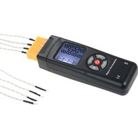 Digitales 4-Kanal-Thermometer Typ K mit LCD-Anzeige, Thermoelementsensor, -50 1350 °C / -58 2462 °F, Datenhaltefunktion Digitales 4-Kanal-Thermometer Typ K mit LCD-Anzeige, Thermoelementsensor, -50 1350 °C / -58 2462 °F, Datenhaltefunktion von ZOTERNEN