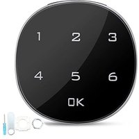 Elektronisches Schrankschloss, Zahlenschloss Schrank Elektronisch Spindschloss Code Briefkastenschloss Touch Digital Tastatur Digitales Möbelschlos von ZOTERNEN