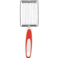 Fleischschneider aus Edelstahl für gekochte Eier, Fleisch, Käse, Kartoffeln, Schinken, Obst, Tomaten, Käse, Küchenhelfer, Weichteilschneider (orange) von ZOTERNEN