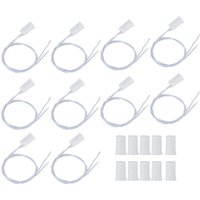 Kabelgebundener Sicherheits-Tür- und Fensterkontakt-Alarm, 10 Stück magnetische Reed-Schalter-Alarm-Magnet-Türsensoren für Heimsicherheits- und von ZOTERNEN