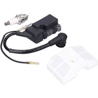 Zoternen - Kettensägen-Zündspule, stabiles Zündspulen-Luftfilter-Kit für 4500 für 5200 für 45cc-Kettensäge von ZOTERNEN