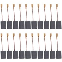 Kohlebürsten-Set, 20-teiliges Zubehör für Elektrowerkzeuge wie Haartrockner, Mixer, Haarschneidemaschine und elektrische Handbohrmaschine (6 x 8 x 13 von ZOTERNEN