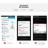Zoternen - konnwei KW903 bt 5.0 Kabelloses OBD-II-Autodiagnosetool, Detektor, Tester, Scanner für iOS- und Android-System von ZOTERNEN