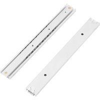 Leichtgängige Schubladenschienen aus robuster Aluminiumlegierung – einfache Montage, sicher und ungiftig für Schubladen und Dekoration, 2 Stück/Set von ZOTERNEN