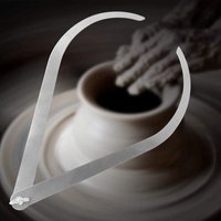 Messschieber für Keramik, abgewinkeltes Bein, Edelstahl-Messschieber, Skulptur, Keramik, Keramik, Messwerkzeug, 25,4 cm Messschieber für Keramik, abgewinkeltes Bein, Edelstahl-Messschieber, Skulptur, Keramik, Keramik, Messwerkzeug, 25,4 cm von ZOTERNEN