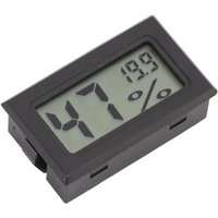 Mini-Digital-Feuchtigkeitsmesser, elektronisches Thermometer-Hygrometer, Zigarrenkistenthermometer, Zigarrenschrank für Keller, Gewächshaus, Höhle von ZOTERNEN