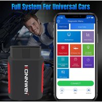 OBDⅱ Scanner BT System Vollsystem ABS SRS Diagnosetool mit Reset-Wiederherstellung für ECM BCM TCM BMS SAS A/C von ZOTERNEN